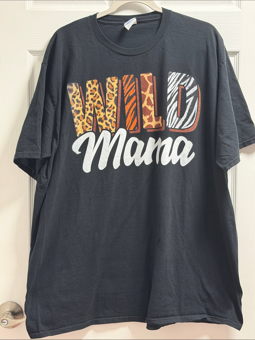 Wild Mama Graphic Tee - Black